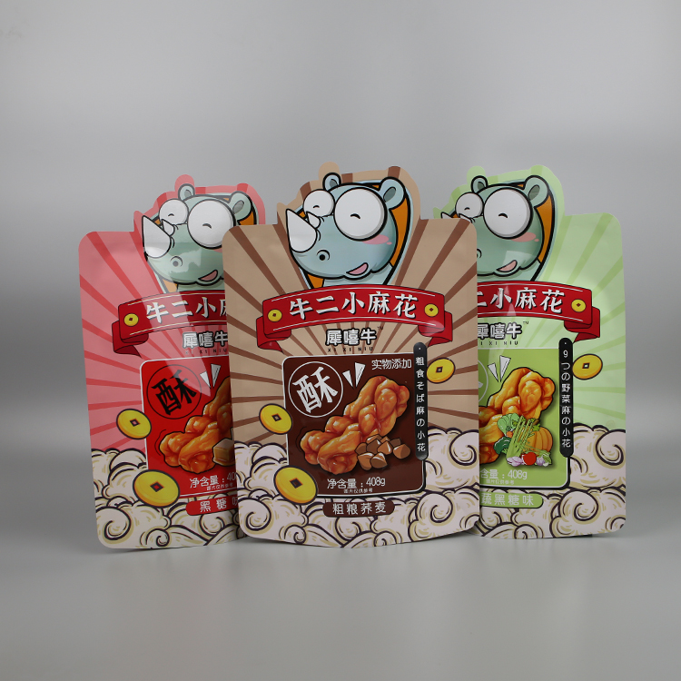 小麻花异形包装袋