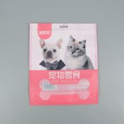 宠物零食袋+哑光塑料复合+自立拉